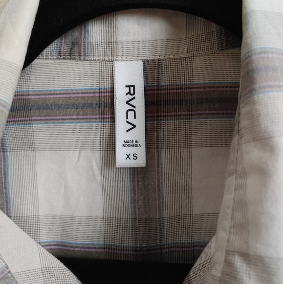 RVCA Plaid Button Down - Picture 2 of 14